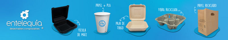 Los envases biodegradables son una alternativa a los de plástico
