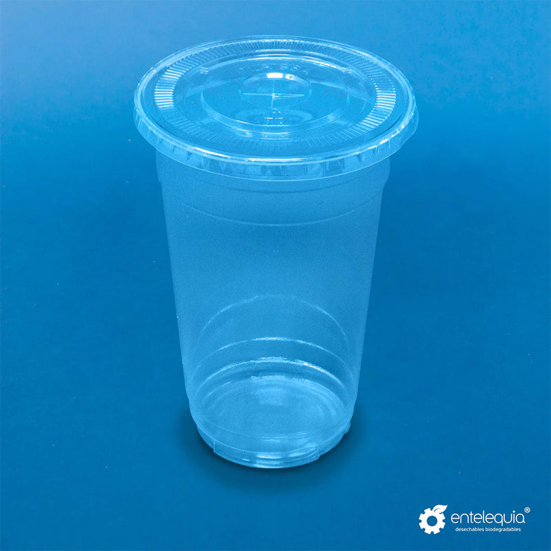 Vaso soufflé transparente de PLA 4 onzas – Entelequia® Desechables  Biodegradables