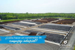 ¿Cómo hacer un contenedor de compostaje industrial?