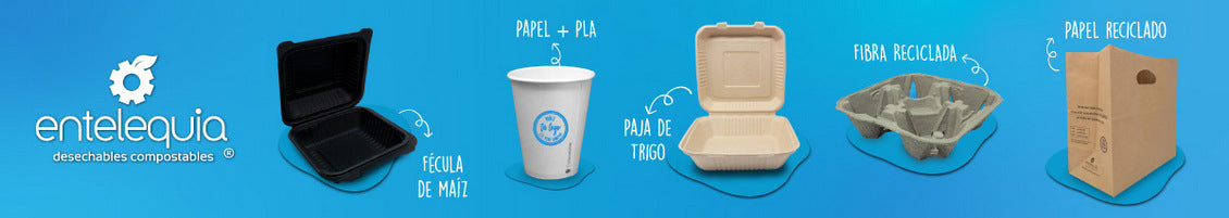 Envases biodegradables como alternativa amigable con medio ambiente