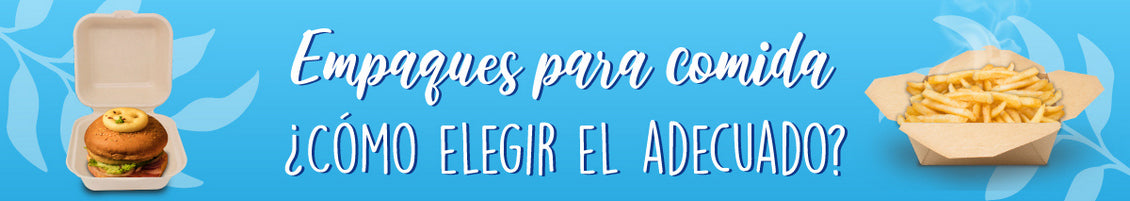 Tipos de desechables para comida