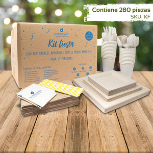 Kit Fiesta Ecológica