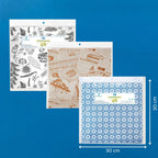 Sabanitas de Papel Grado Alimenticio para Envolver Alimentos | Biodegradables | 30 x 30 cm