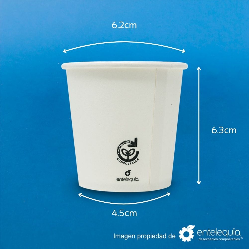 Vaso de papel para bebida caliente | 4.5 onzas