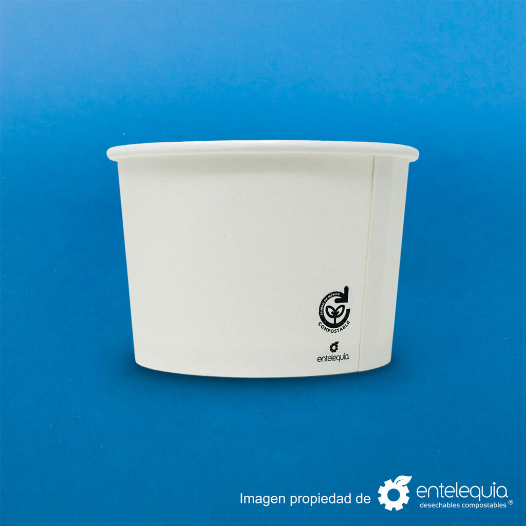 Contenedor de papel de 8 onzas