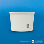 Contenedor de papel de 8 onzas