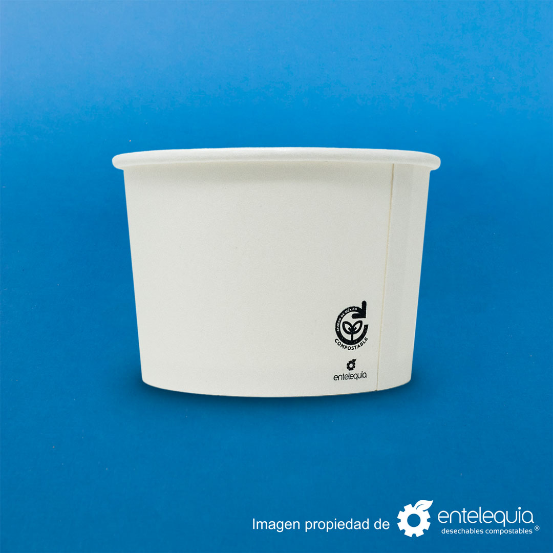 Contenedor de papel de 8 onzas
