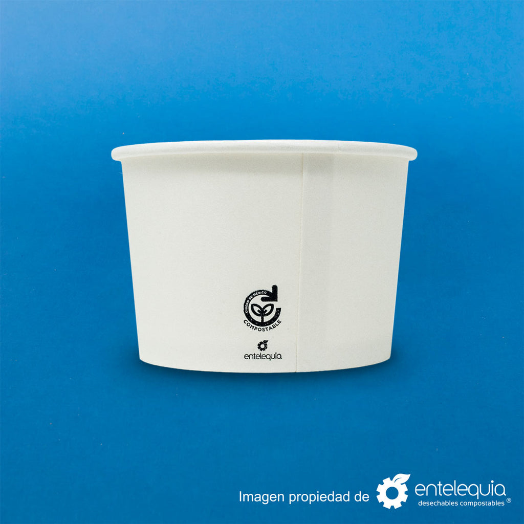 Contenedor de papel de 8 onzas