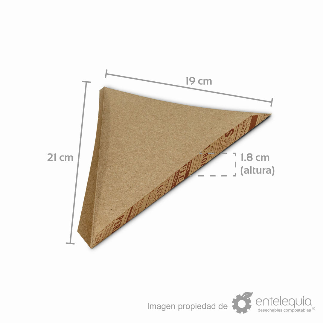 Base Pizza Kraft 21x19cm