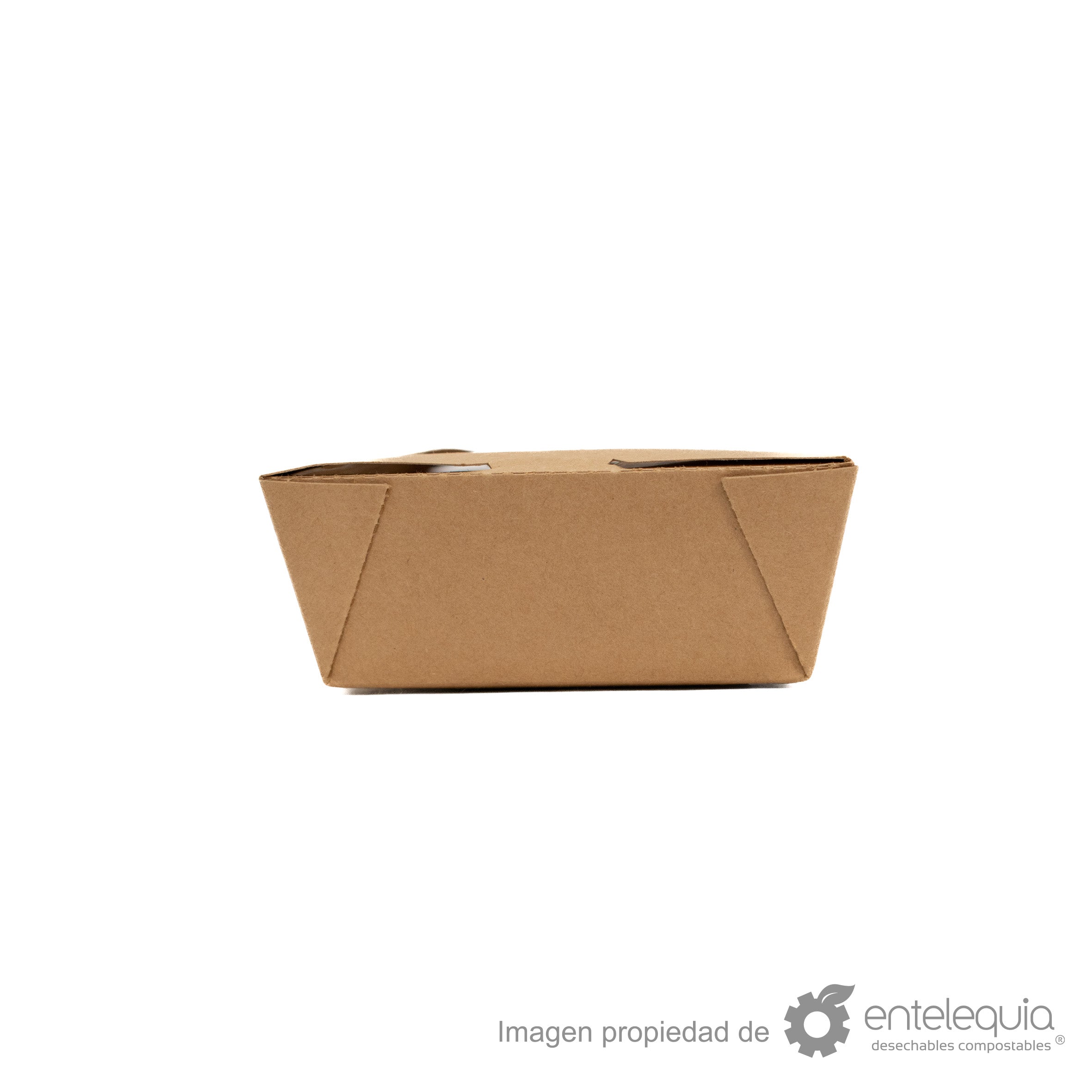 Caja kraft con ventana 11 oz