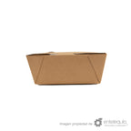 Caja kraft con ventana 20oz