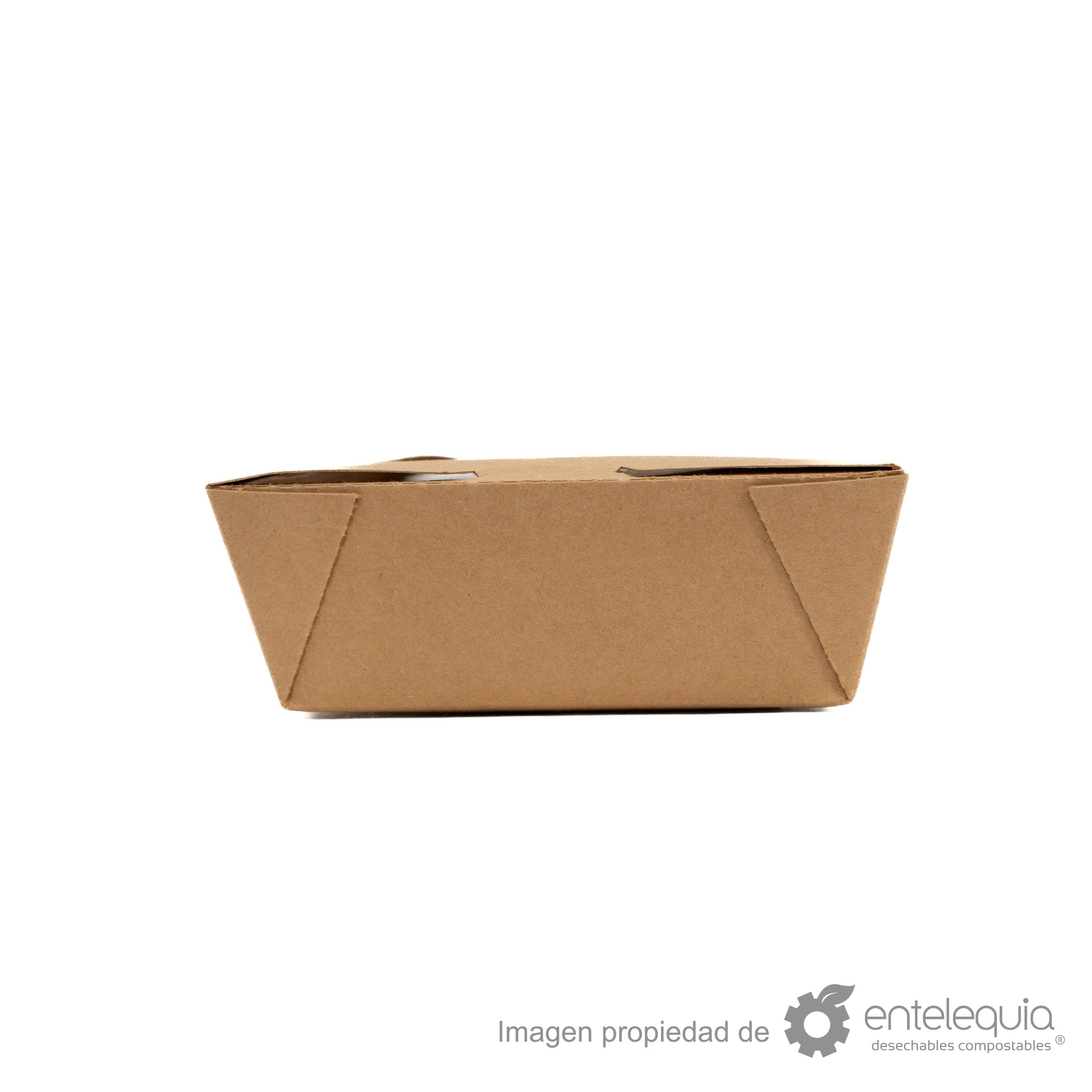 Caja kraft con ventana 30oz