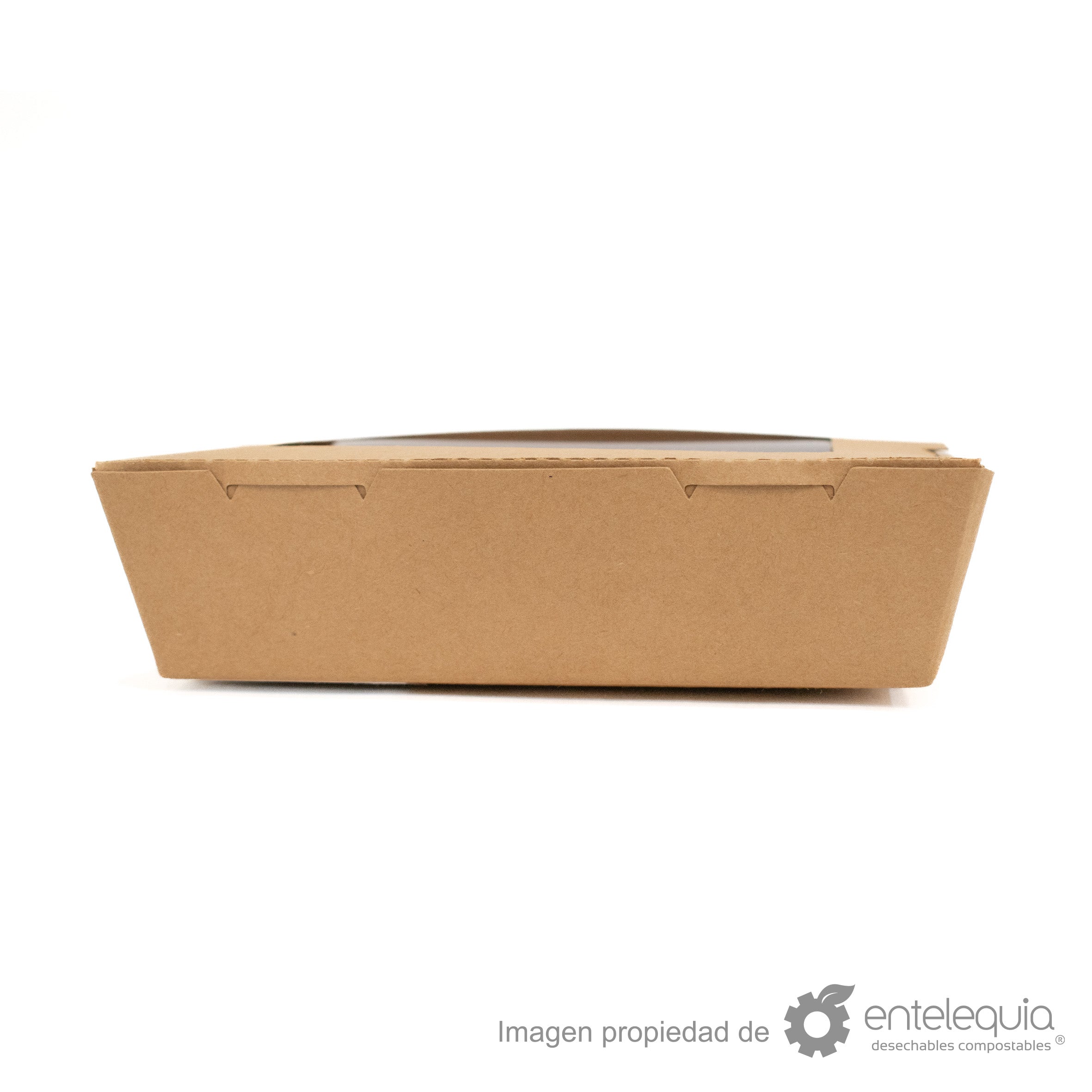 Caja kraft con ventana 30oz