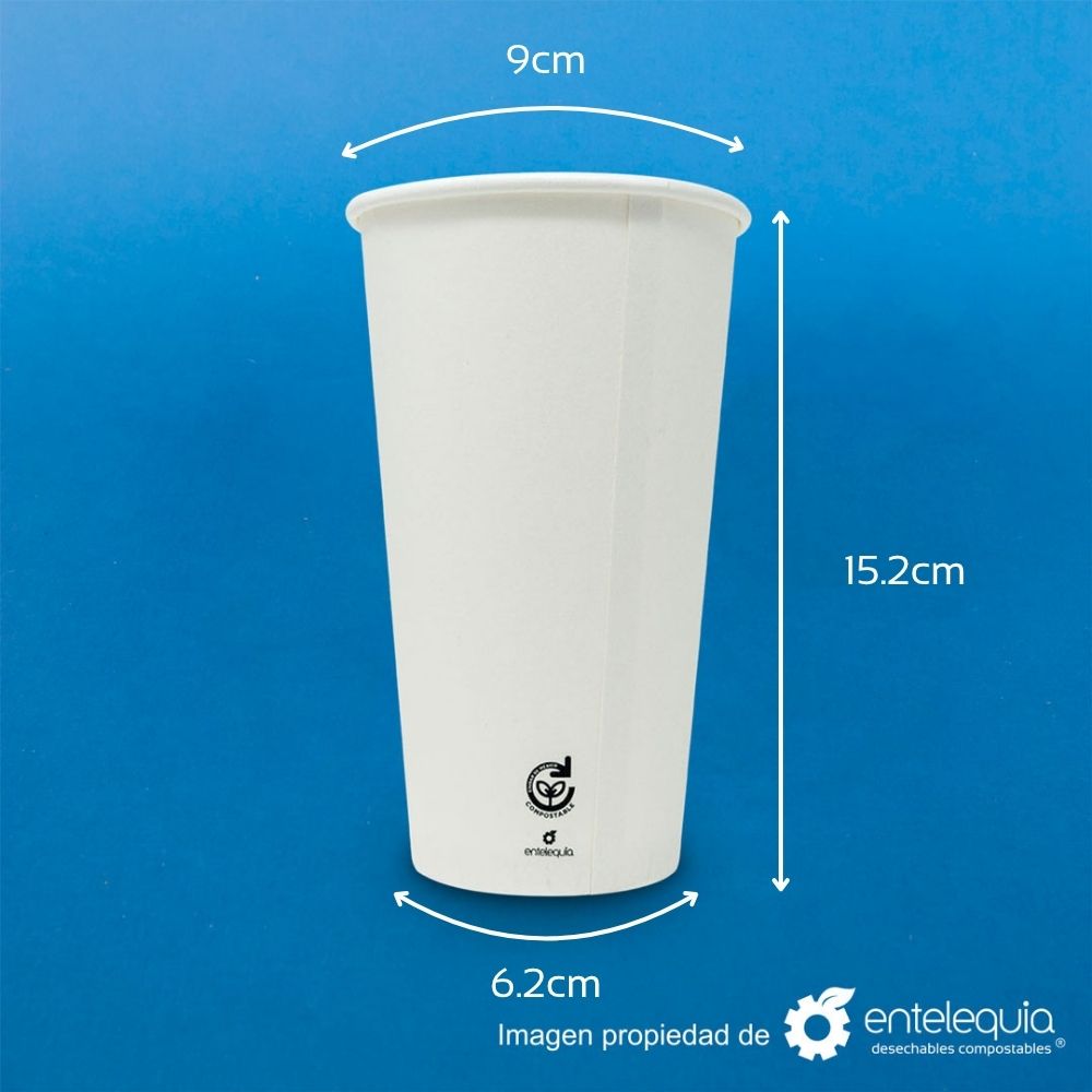 Vaso de papel para bebida caliente | 20 onzas