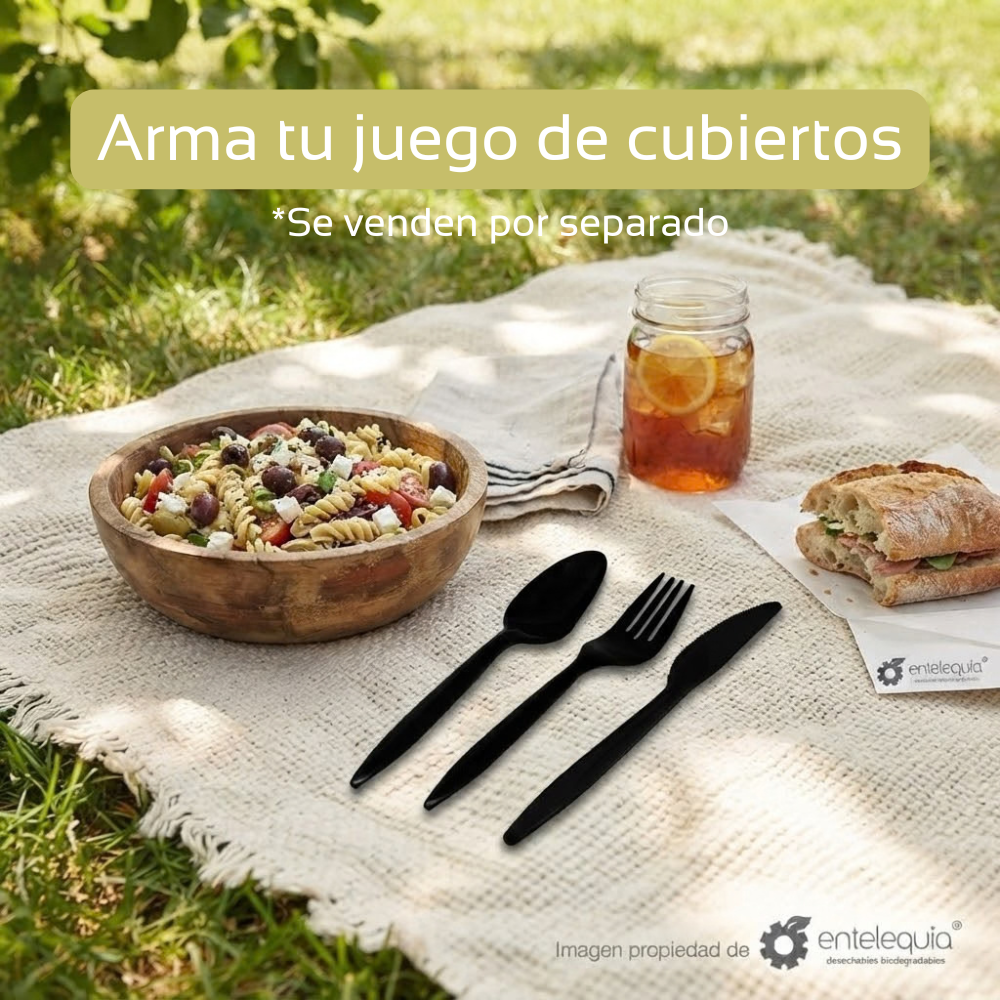 Cuchara Biodegradable Estuchado | 6"