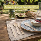 Cuchillo de Madera para Alimentos | 16.5 cm