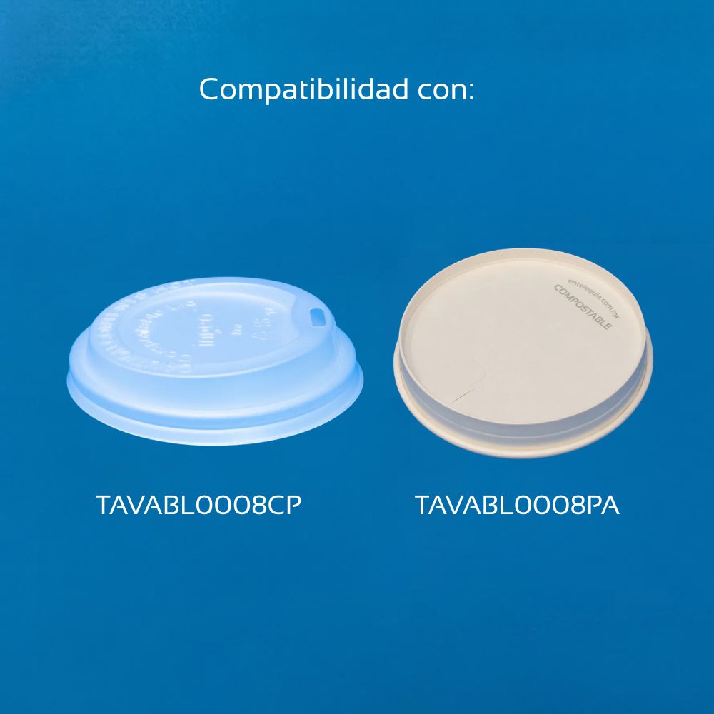 Vaso de papel para bebida caliente | 8 oz