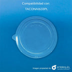 Contenedor de Papel Kraft con Recubrimiento Interno de PLA | 33 Oz