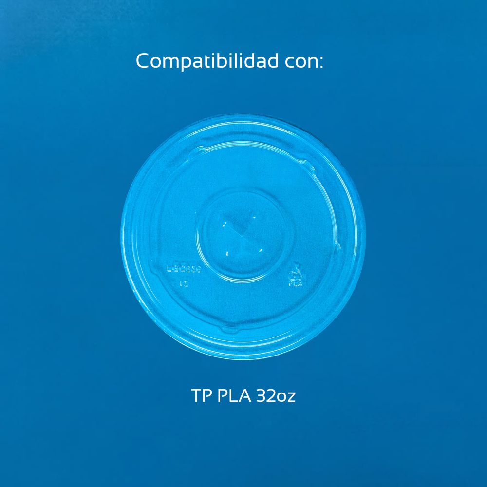 Vaso de PLA para bebida fría | 32 onzas