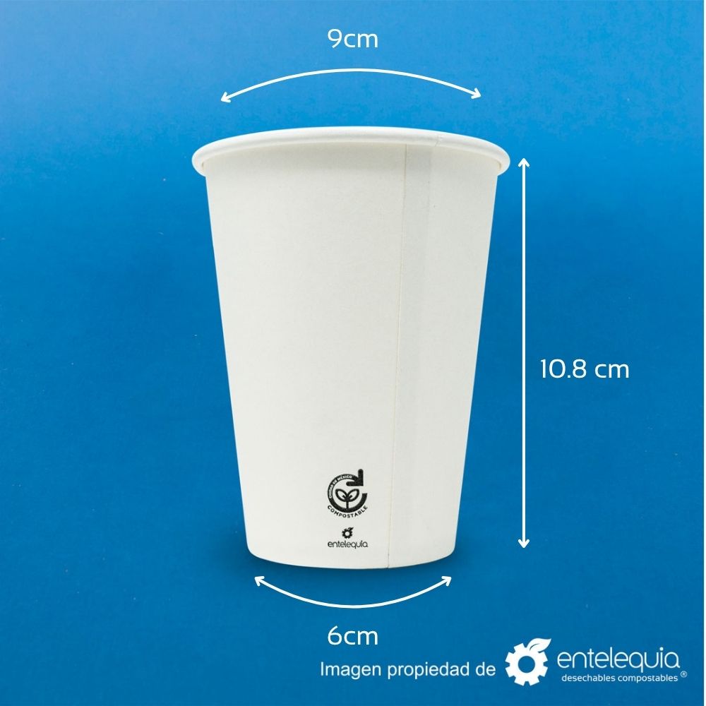 Vaso de papel para bebida caliente | 12 onzas
