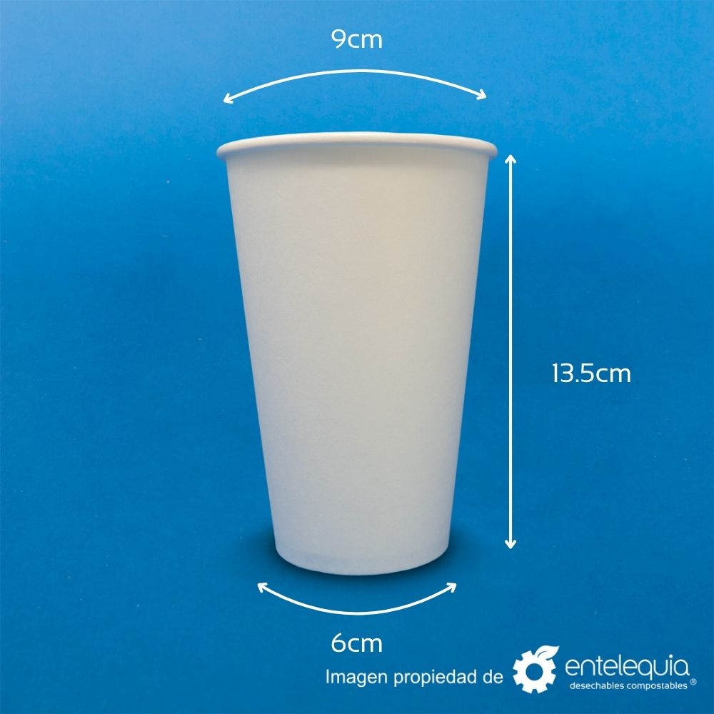 Vaso de papel para bebida caliente | 16 onzas