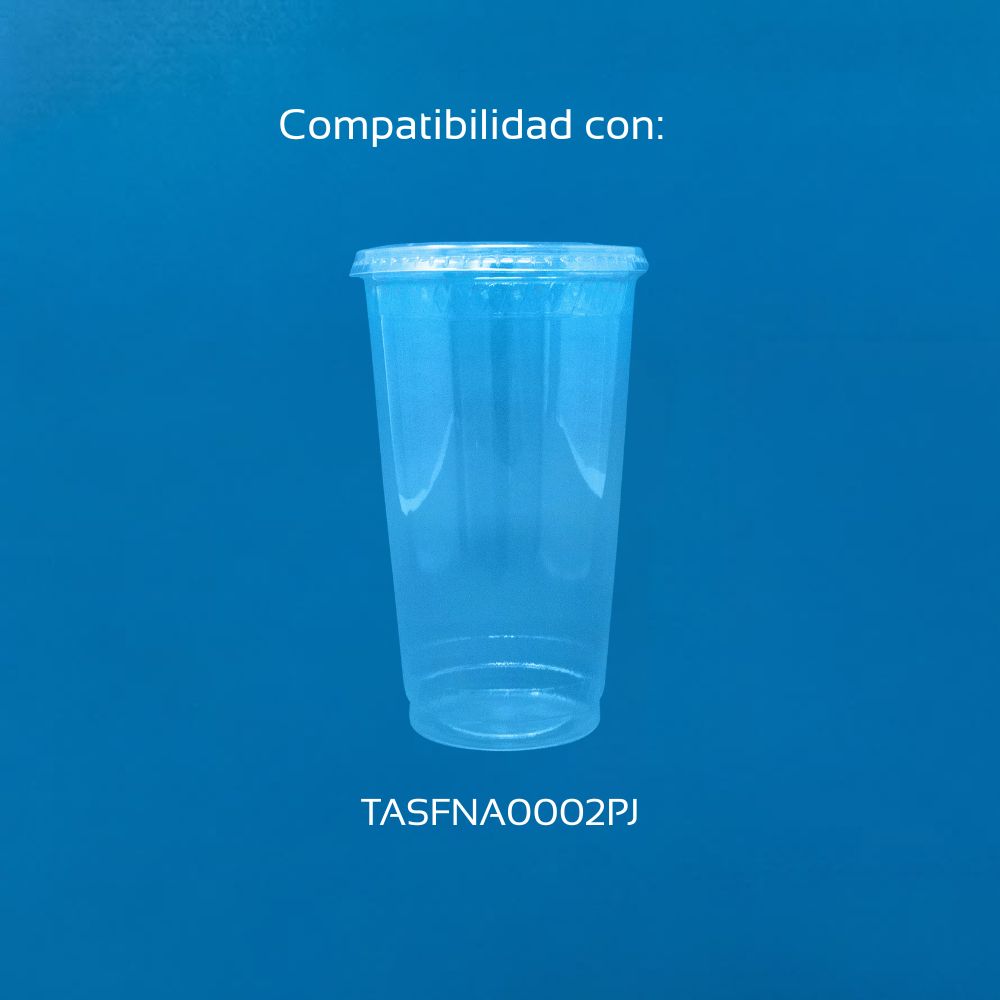 Tapa plana de PLA para vaso | 32 onzas