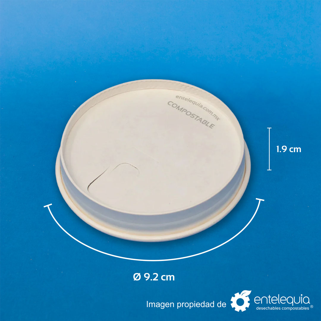 Tapa de papel para vaso bebida caliente de 10-20 onzas