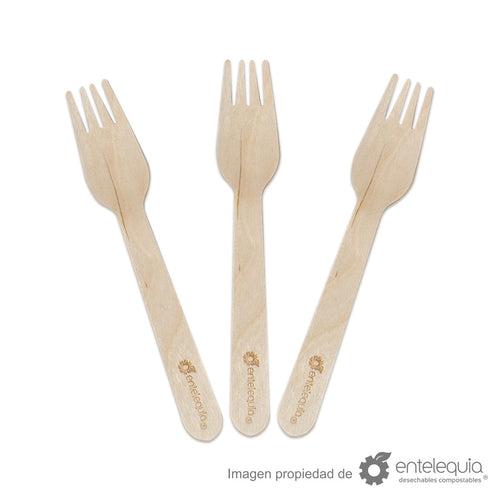 Tenedor de 15.6 cm de MADERA
