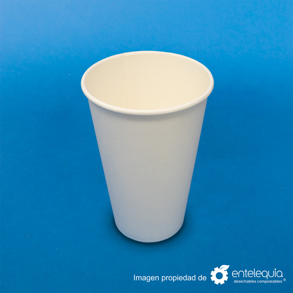 Vaso de papel para bebida caliente de 16 onzas