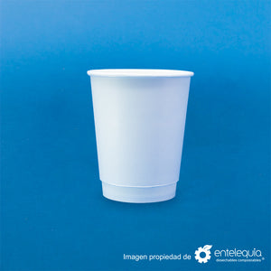 Vaso de papel para bebida caliente de 8 onzas de doble pared