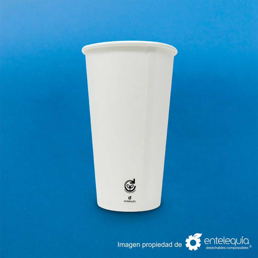 Vaso de papel para bebida caliente de 20 onzas