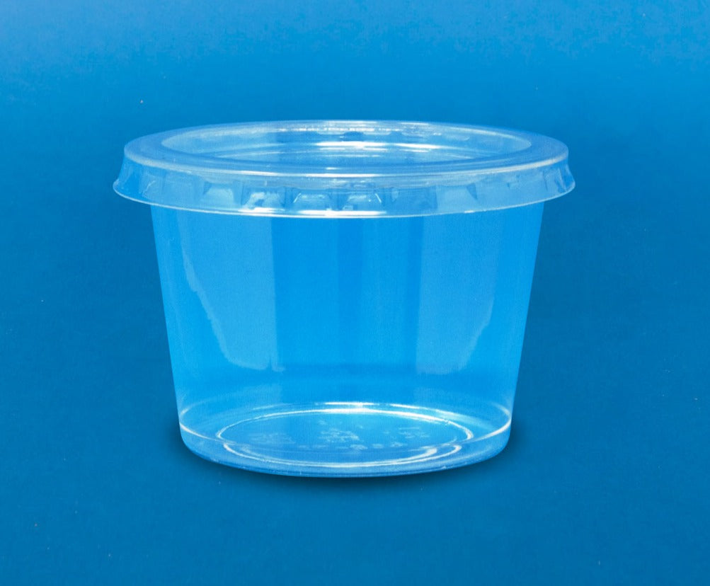 Vaso soufflé transparente de PLA 4 onzas – Entelequia® Desechables  Biodegradables