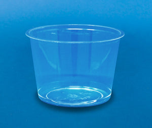 Vaso soufflé transparente de PLA 4 onzas