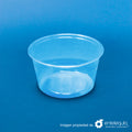 Vaso soufflé transparente de PLA 4 onzas