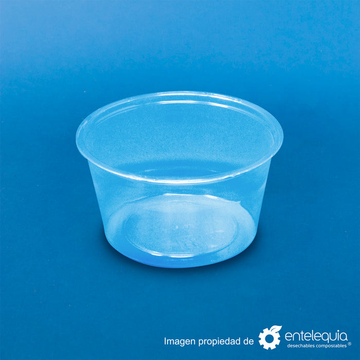 Vaso soufflé transparente de PLA 4 onzas