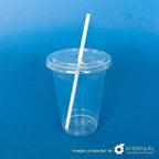 Kit Verano Refrescante para Bebidas Frías | 1,000 Vasos Reutilizables, Tapas y Popotes