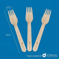 Tenedor de Madera para Alimentos | 15.6 cm
