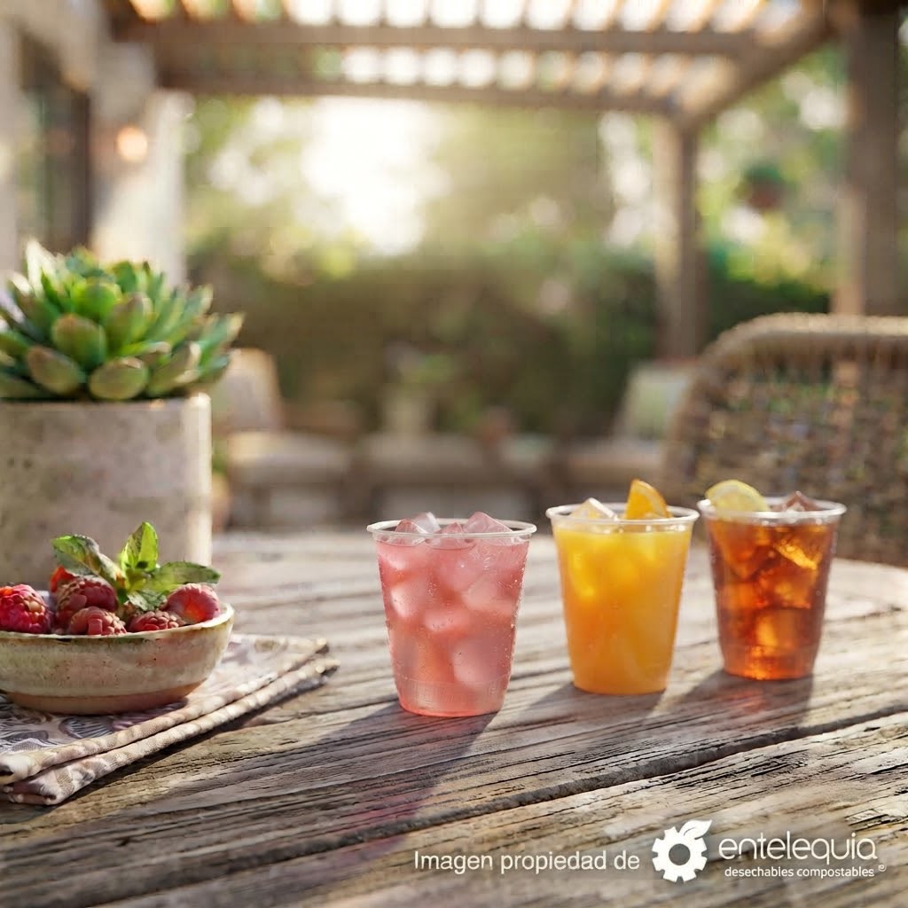 Vaso PLA para Bebidas Frías | 9 oz