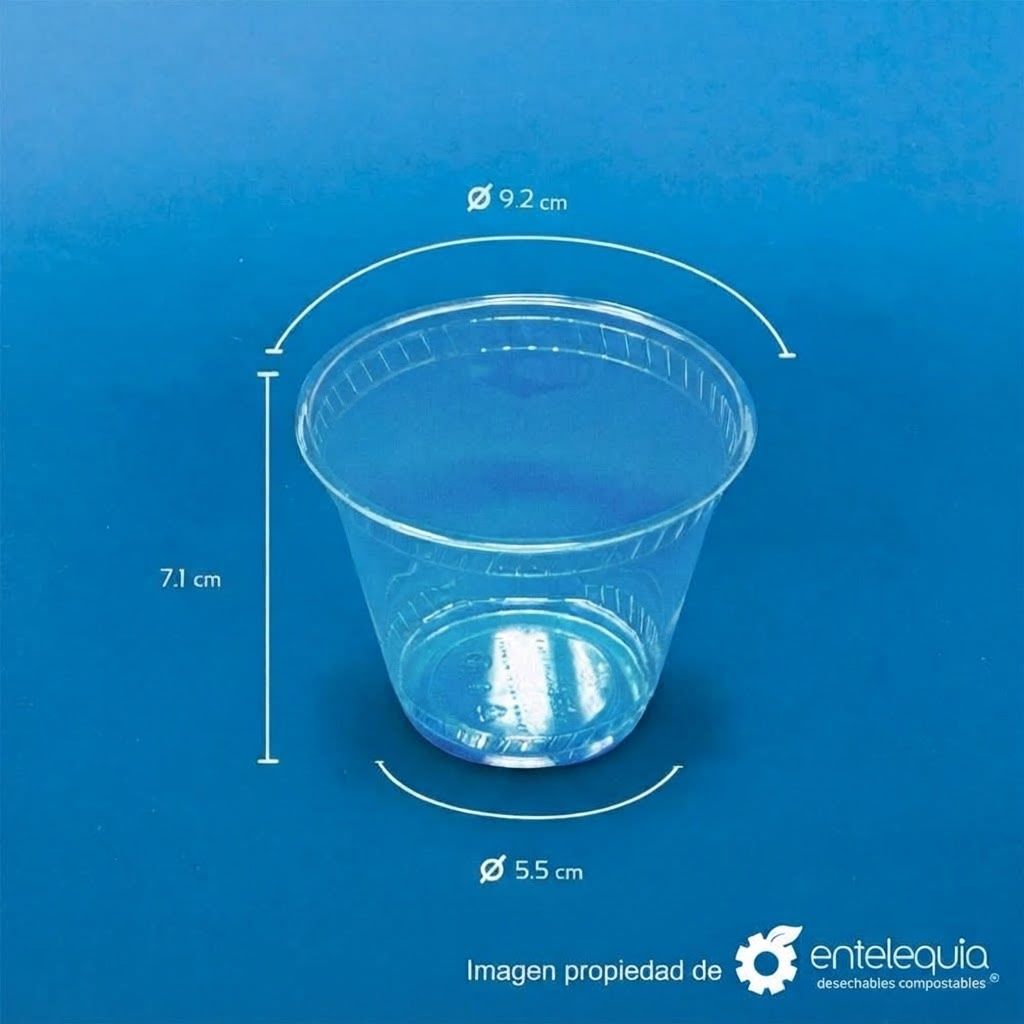 Vaso PLA para Bebidas Frías | 9 oz