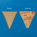Base de Papel Kraft para Rebanada de Pizza Individual