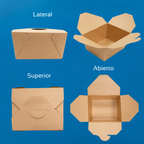 Caja Kraft para Alimentos | 26 oz