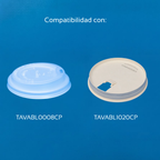 Vaso de Papel Biodegradable Doble Pared para Bebidas Calientes | 8 oz