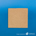 Servilleta cuadrada de fibras recicladas no cloradas (10.8cm x 10.8 cm)