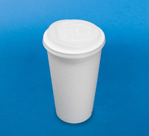 Vaso de Papel bebida caliente 20oz VCPLA20 - Desechables Biodegradables Entelequia® 50/800 pzas