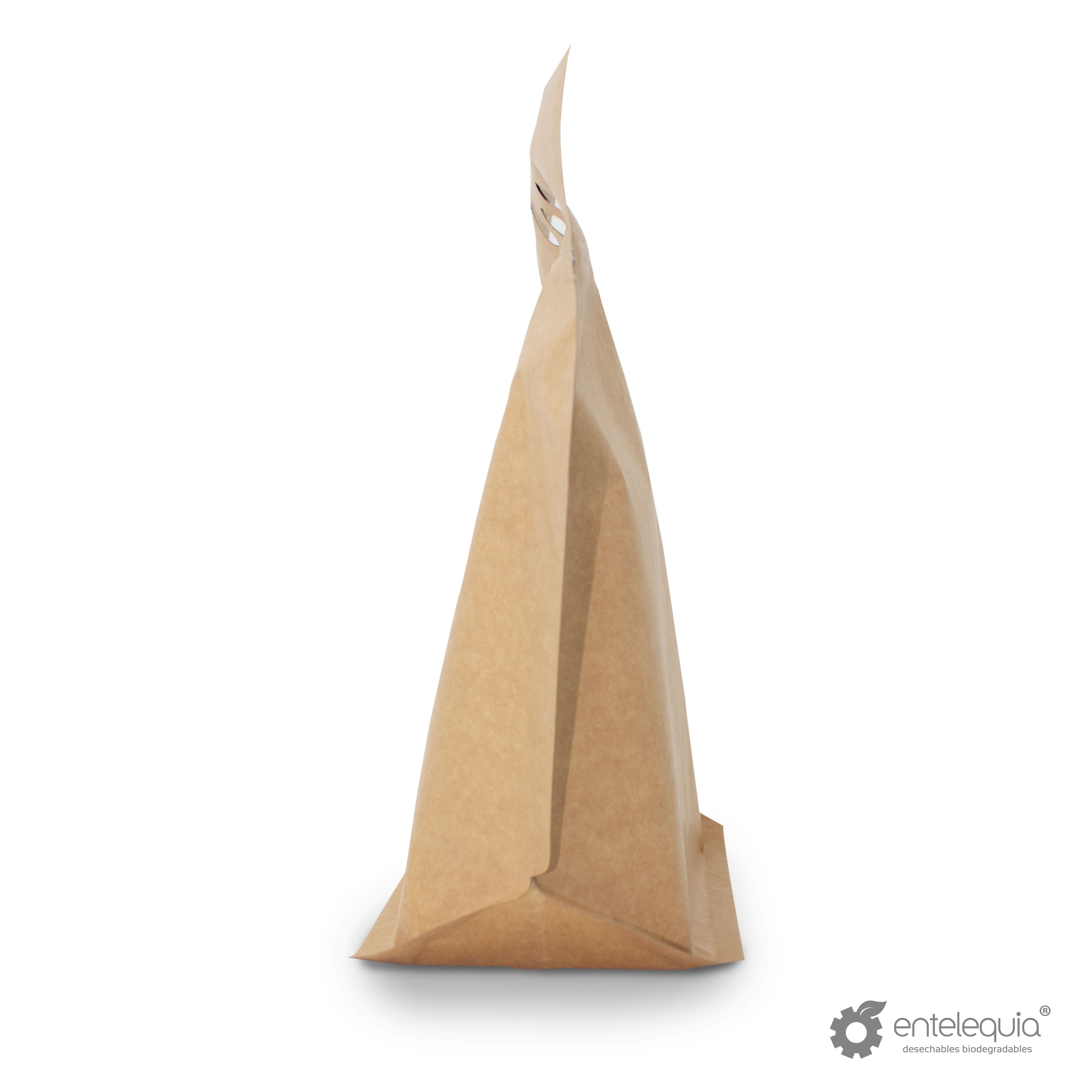 Bolsa Maleta Extra Grande Metalizada con abre/cierra BMEG - Desechables Biodegradables Entelequia® 500 pzas