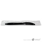Cuchillo de Fécula de Maíz de 6 " (15.24 cm) / Color: negro estuchado C6-EST N -Desechable Biodegradable Entelequia®