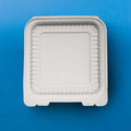 Almeja Cuadrada de Fécula de Maíz AFC8 - Desechables Biodegradables Entelequia® 50/300 pzas