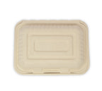 Almeja rectangular de 9x6" de paja de trigo