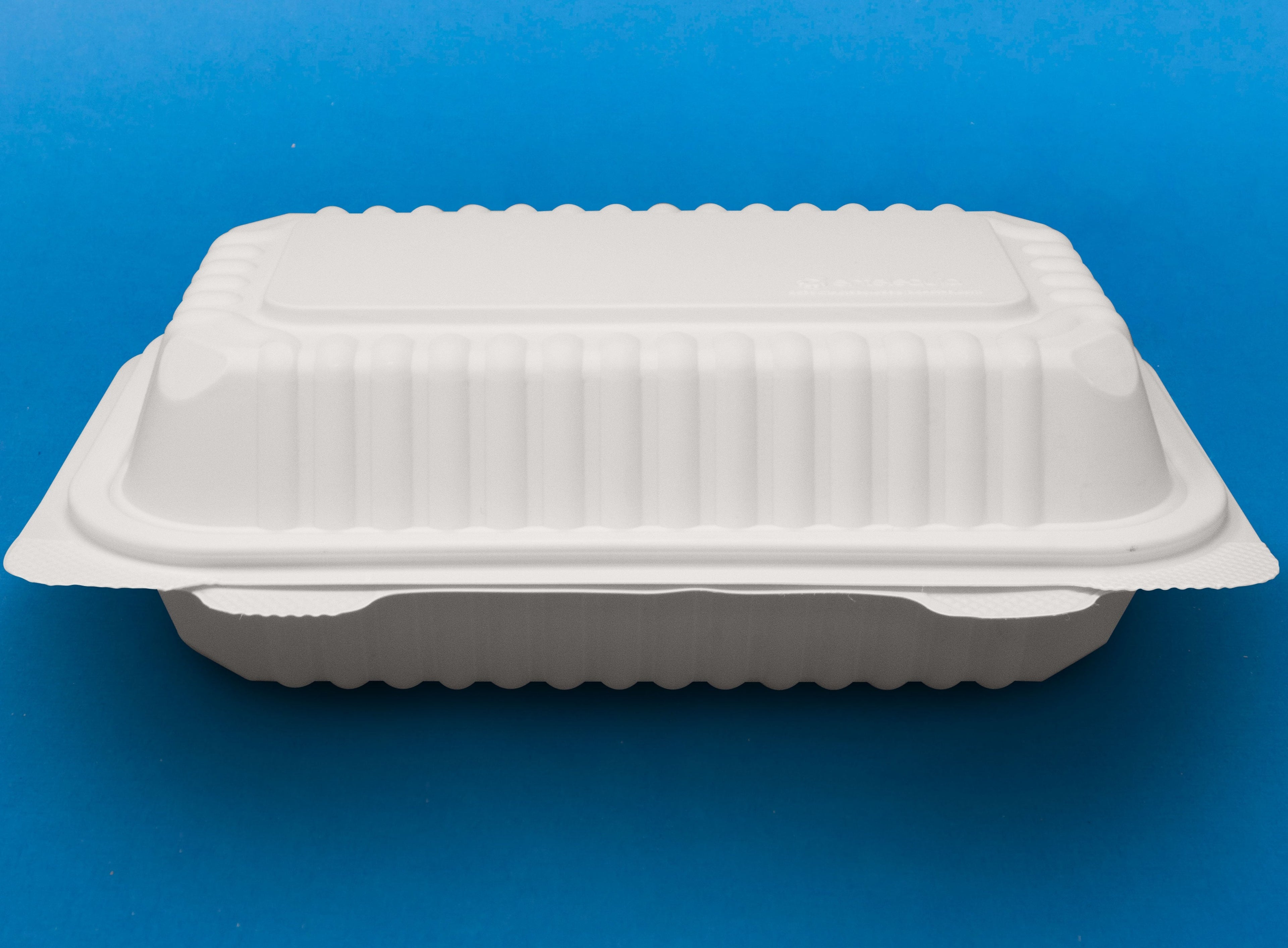 Almeja Rectangular de Fécula de Maíz - Desechables Biodegradables Entelequia® 50/400 pzas