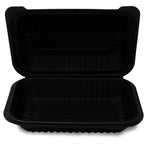 Almeja Rectangular de Fécula de Maíz - Desechables Biodegradables Entelequia® 50/400 pzas